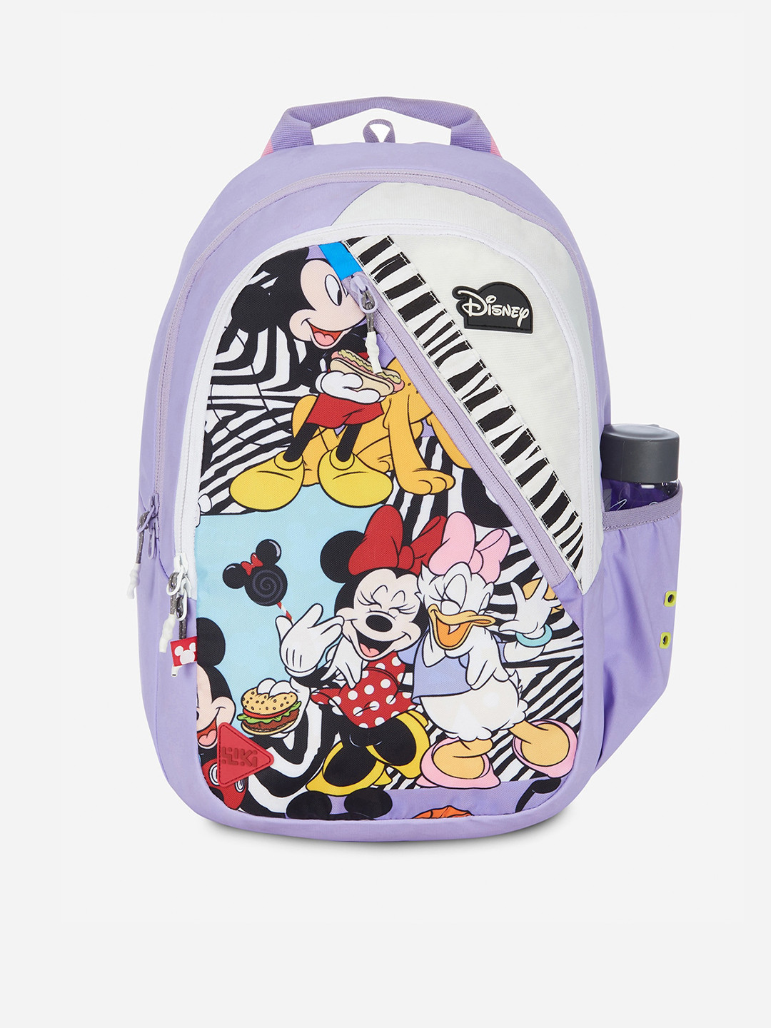 Wildcraft  Purple & Black Brand Logo Printed Girl Squad 1-MickeyA Backpack
