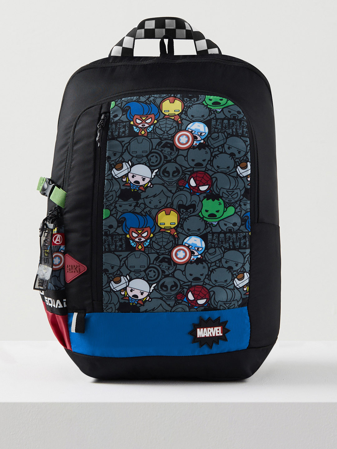 Wildcraft Kids Graphic Printed Wiki Squad 1 Backpack