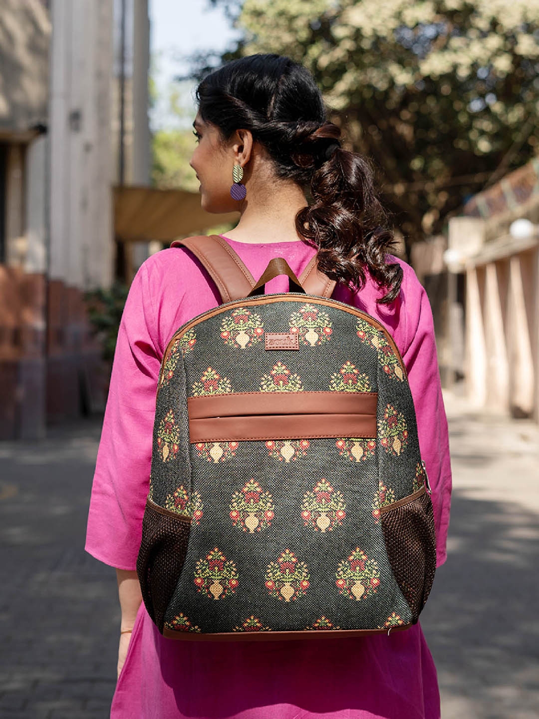 ZOUK Women Graphic Backpack