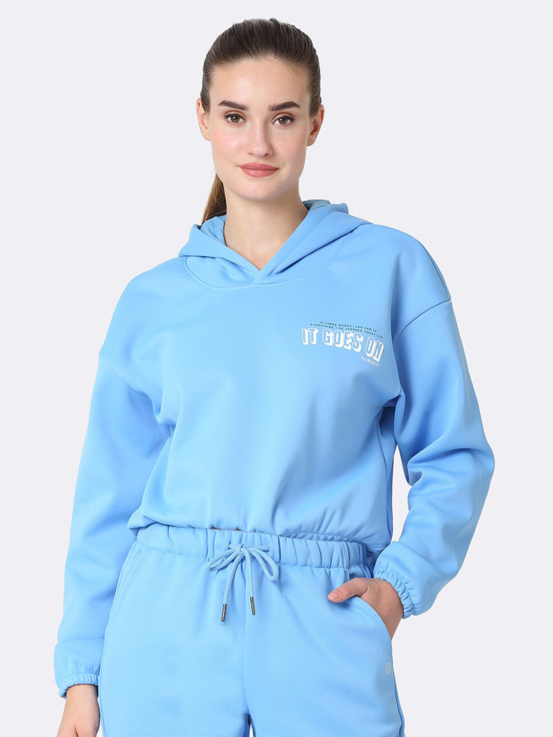 Van Heusen Athleisure Long Sleeve Drop-Shoulder Hoodie