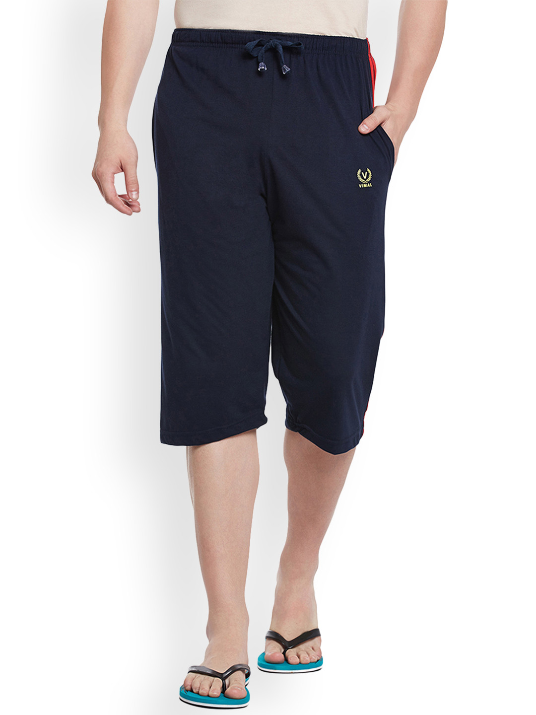 MACK JONNEY Navy Lounge Shorts C2-NAVY01