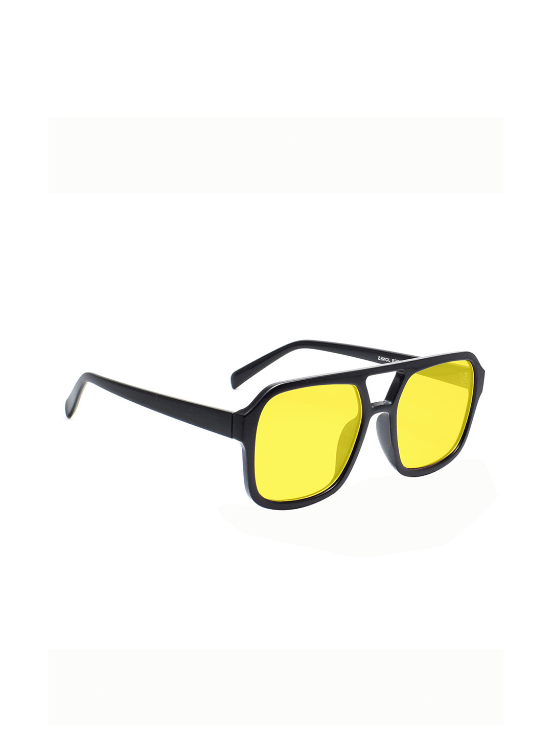 Peter Jones Eyewear Lens & Black Square Sunglasses with UV Protected Lens