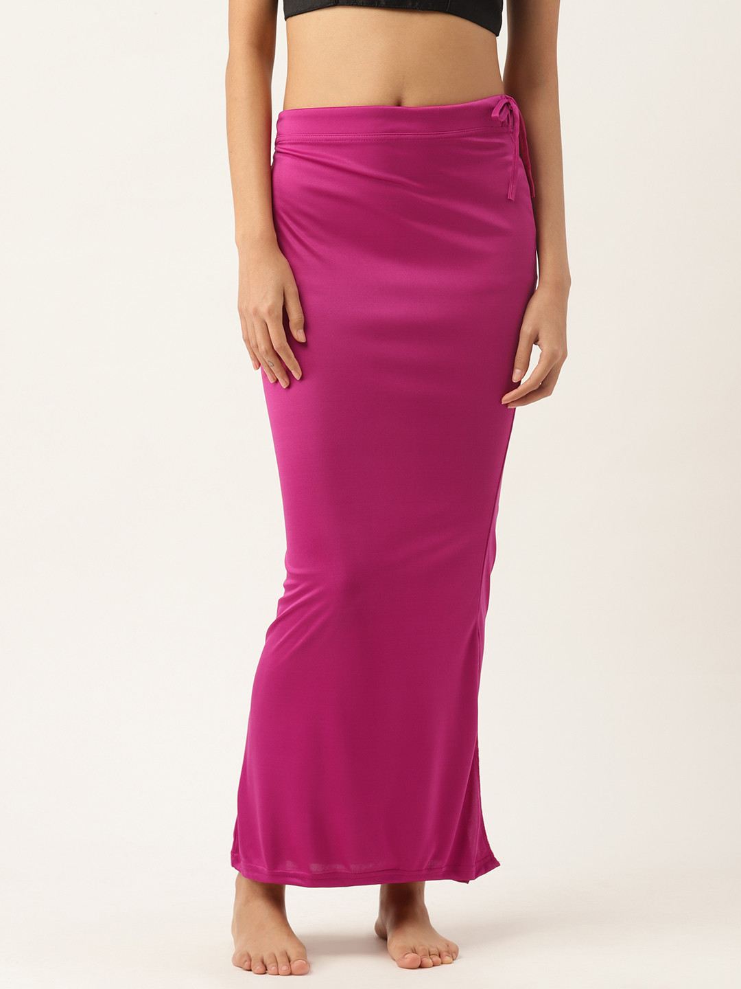 Ms.Lingies Solid Saree Shapewear