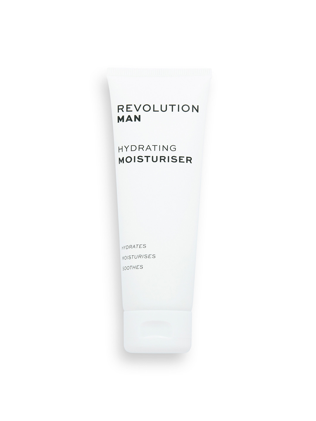 REVOLUTION MAN Hydrating Cream Moisturiser with Vitamin E for Dry Skin - 75ml