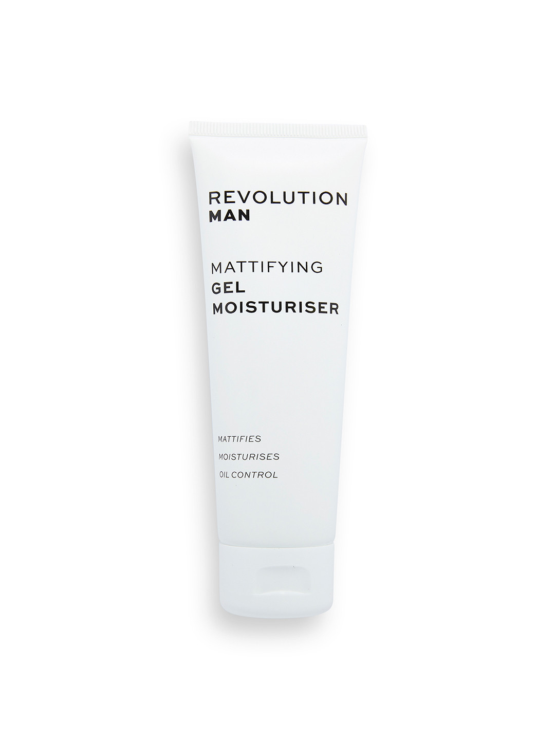 REVOLUTION MAN Mattifying Gel Moisturiser with Hyaluronic Acid & Niacinamide - 75ml