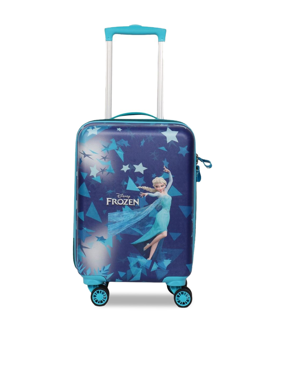 Disney Kids Frozen Printed Hard-Sided Cabin Trolley Suitcase