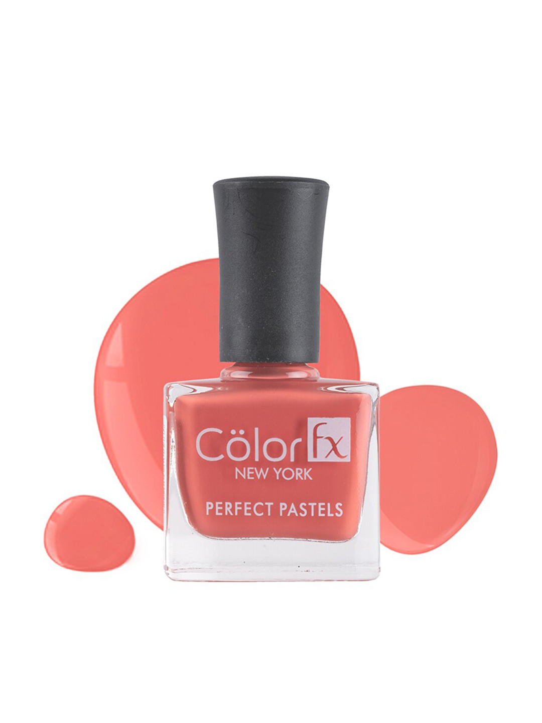 Color Fx New York Perfect Pastels Long-Lasting Glossy Finish Nail Enamel 9 ml-Burnt Orange 165