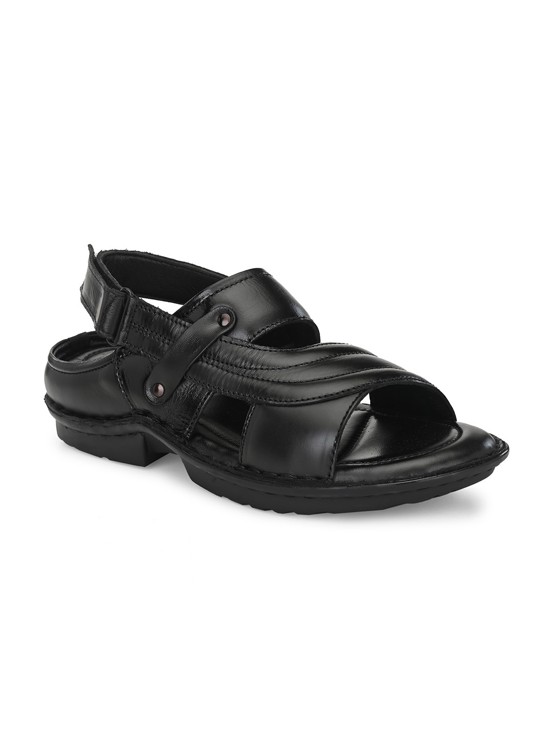 Eego Italy Men Leather Comfort Sandals