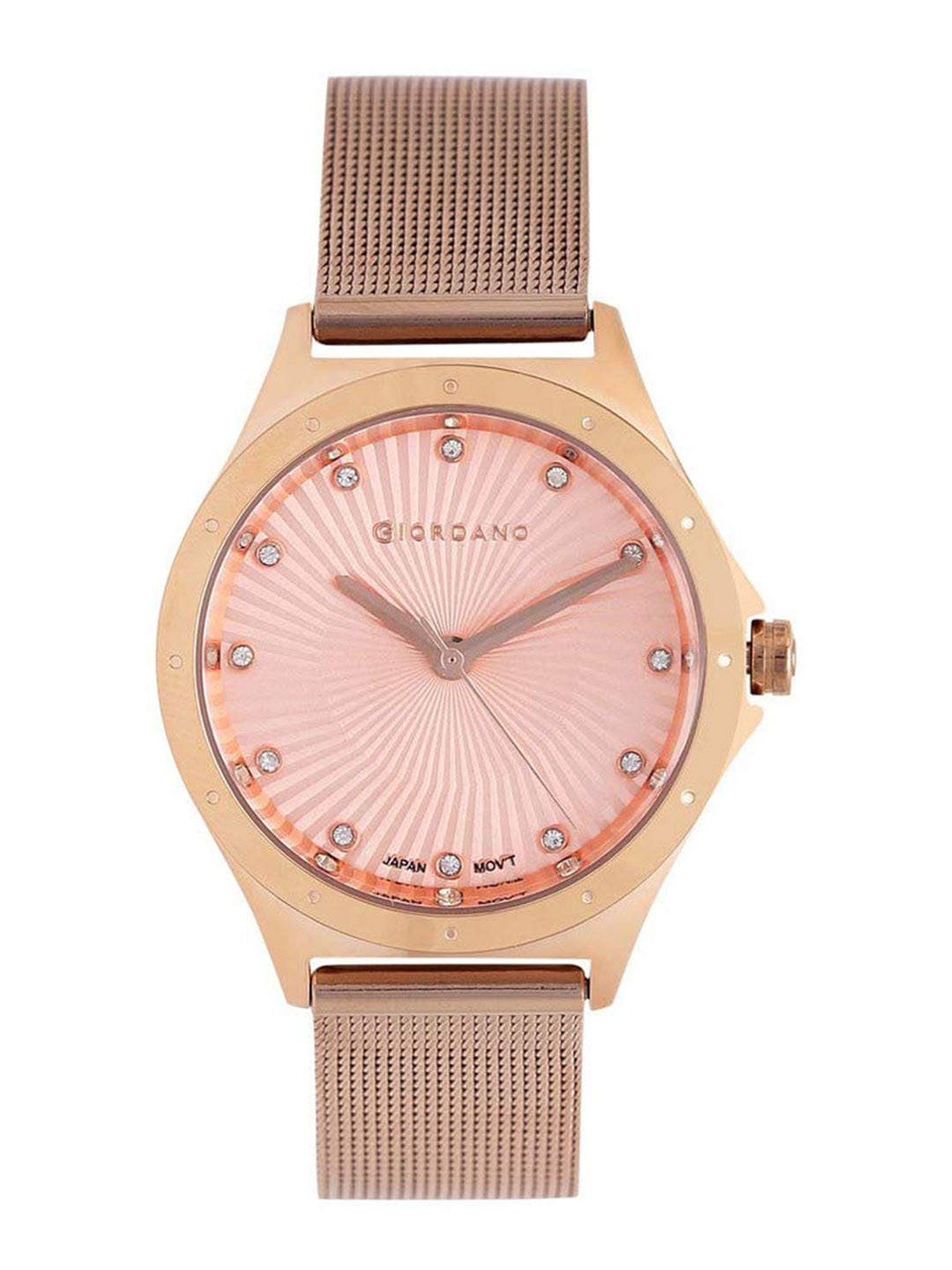 GIORDANO Women Metal Straps Analogue Watch GD-2045-22