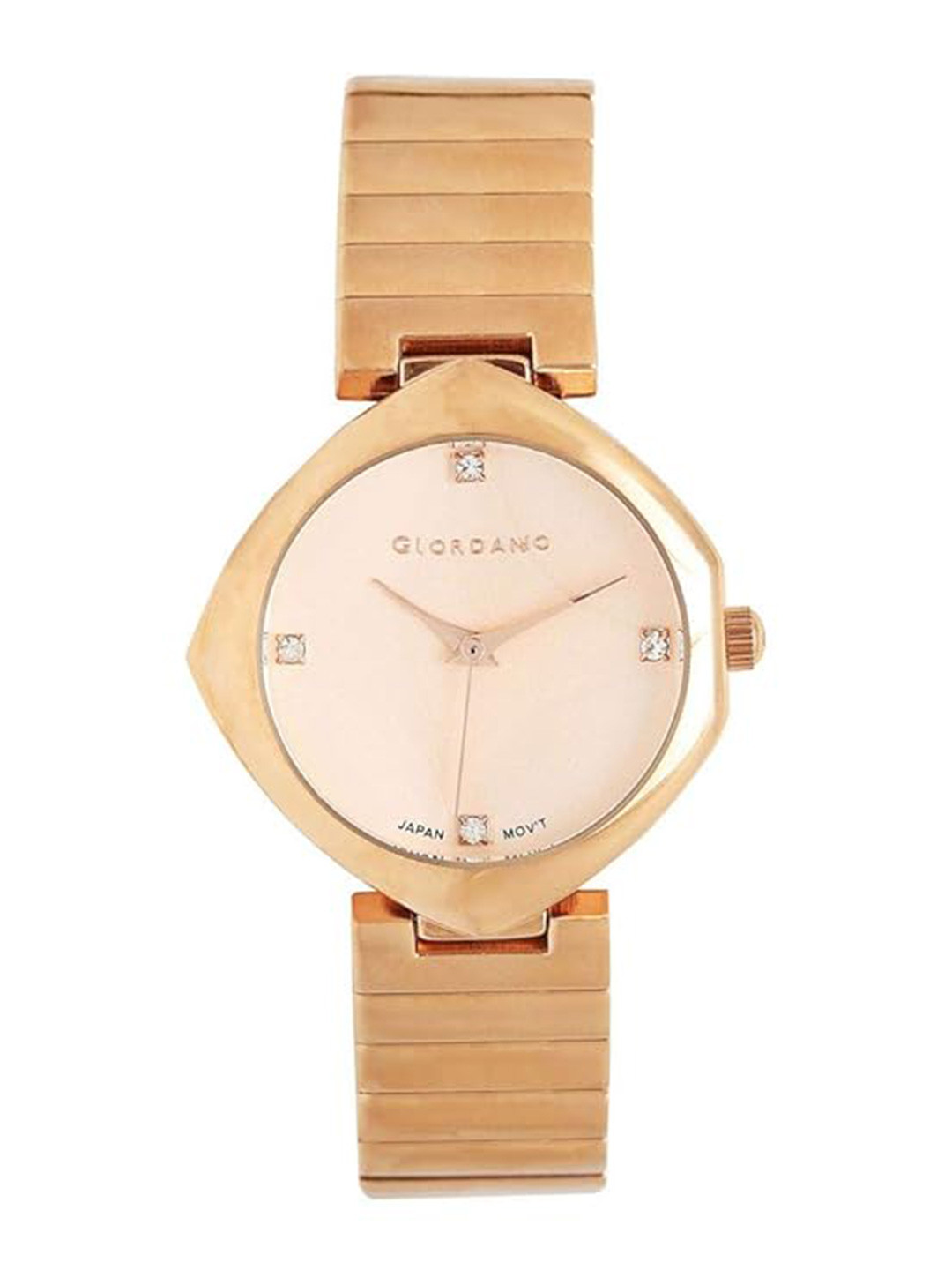 GIORDANO Women Embellished Dial & Bracelet Style Straps Analogue Watch GD-2100-22