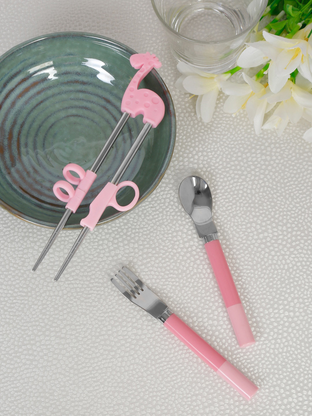 TIPY TIPY TAP Baby Set Of 3 Stainless Steel Cutlery Set