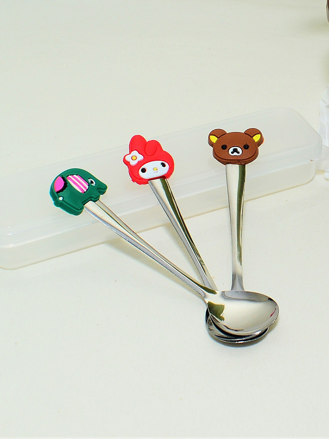 TIPY TIPY TAP Kids Set Of 3 Stainless Steel Spoon Set