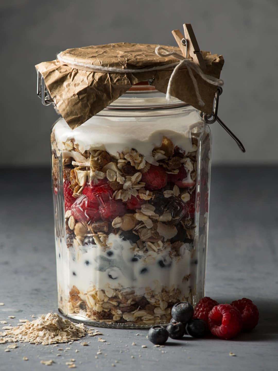 Kilner Transparent Glass Dishwasher Safe Wire Clamp Jar-950ml