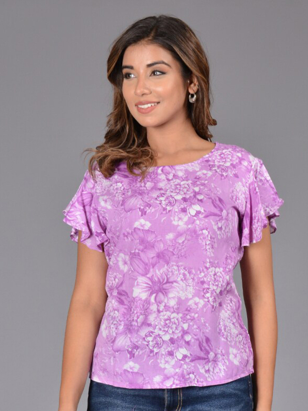 Bachuu Floral Print Top