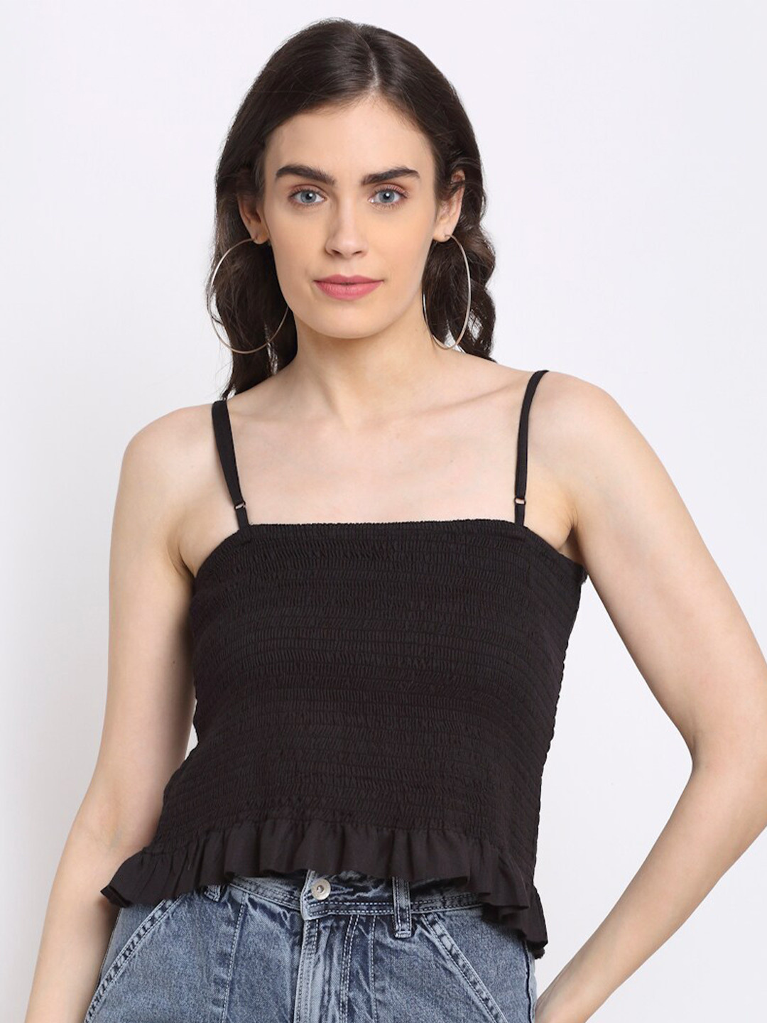 NEUDIS Shoulder Straps Fitted Top