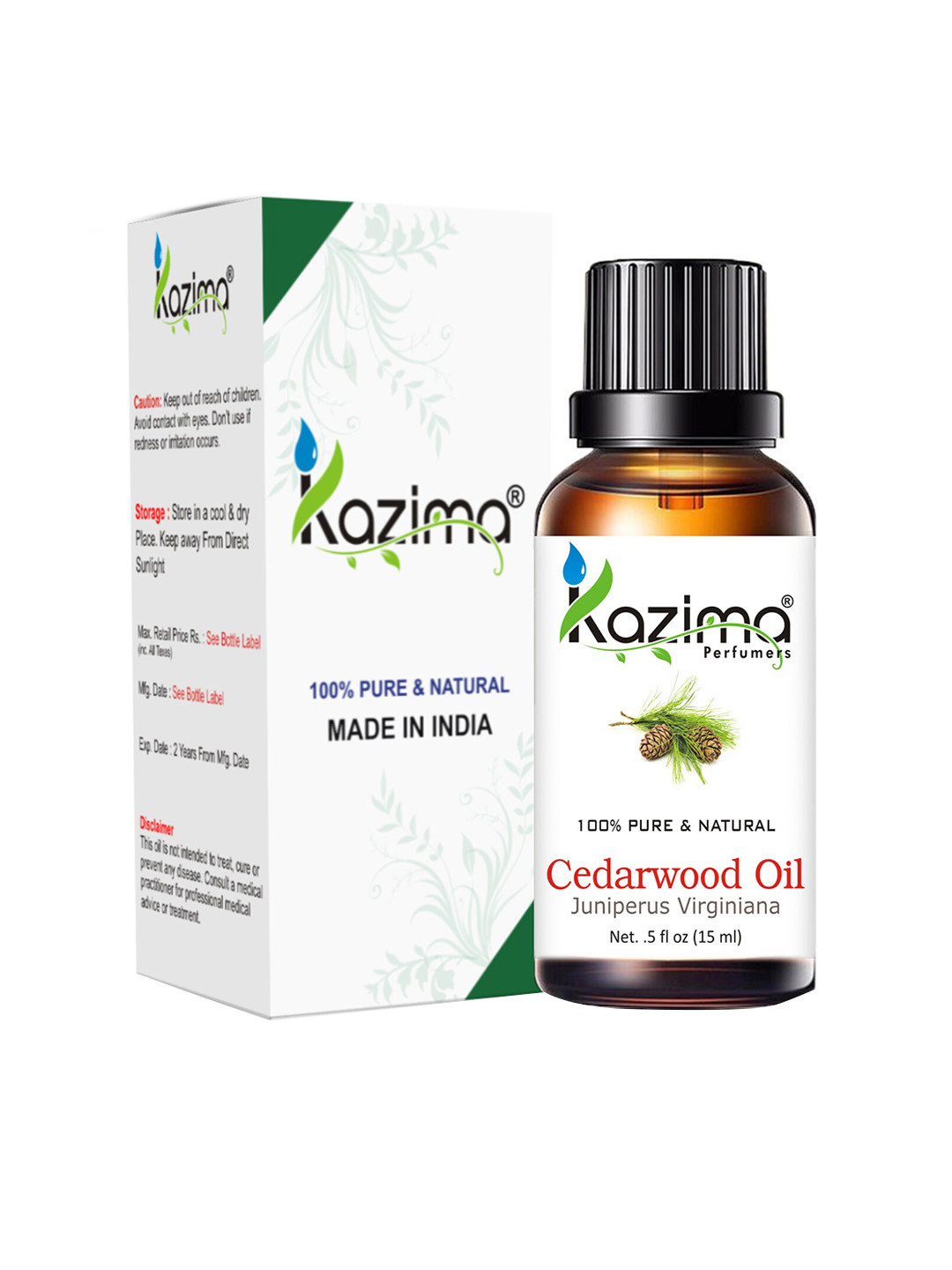 KAZIMA Cedarwood Essential Oil 15ml