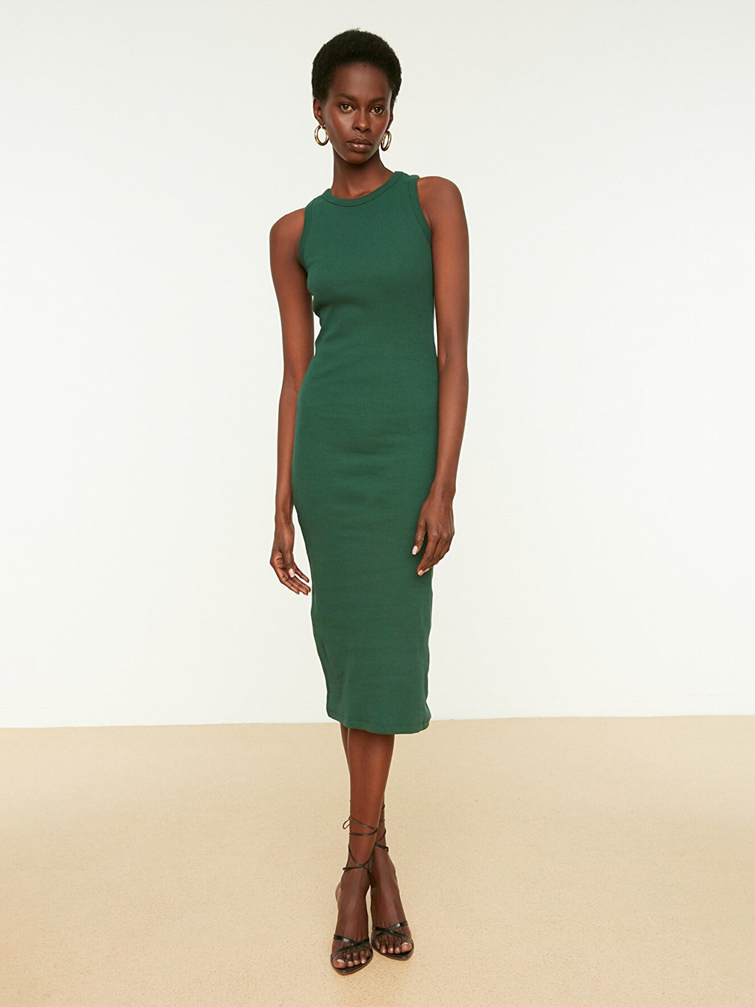 Trendyol Sleeveless Sheath Dress