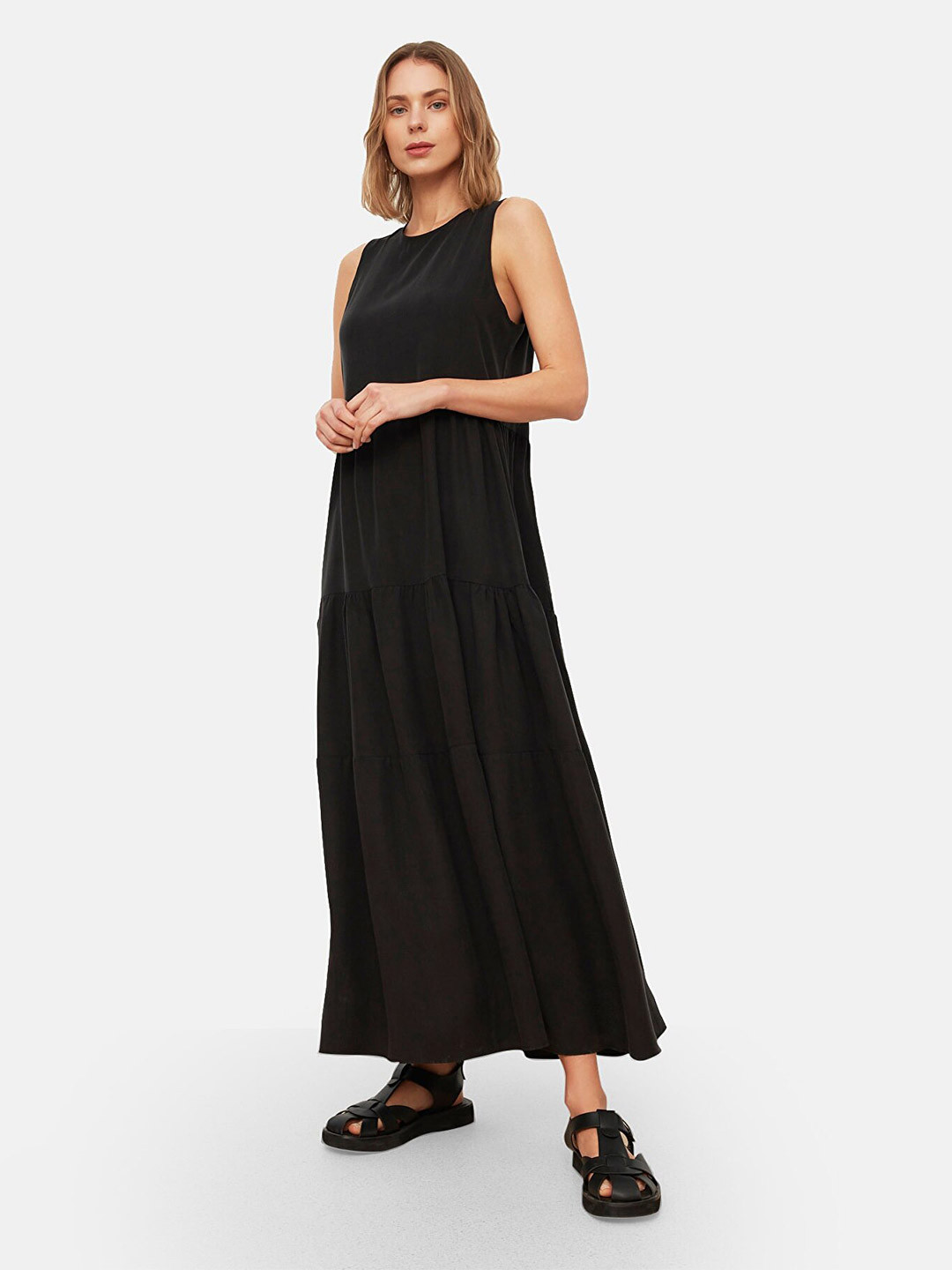 Trendyol Flounce Maxi Dress