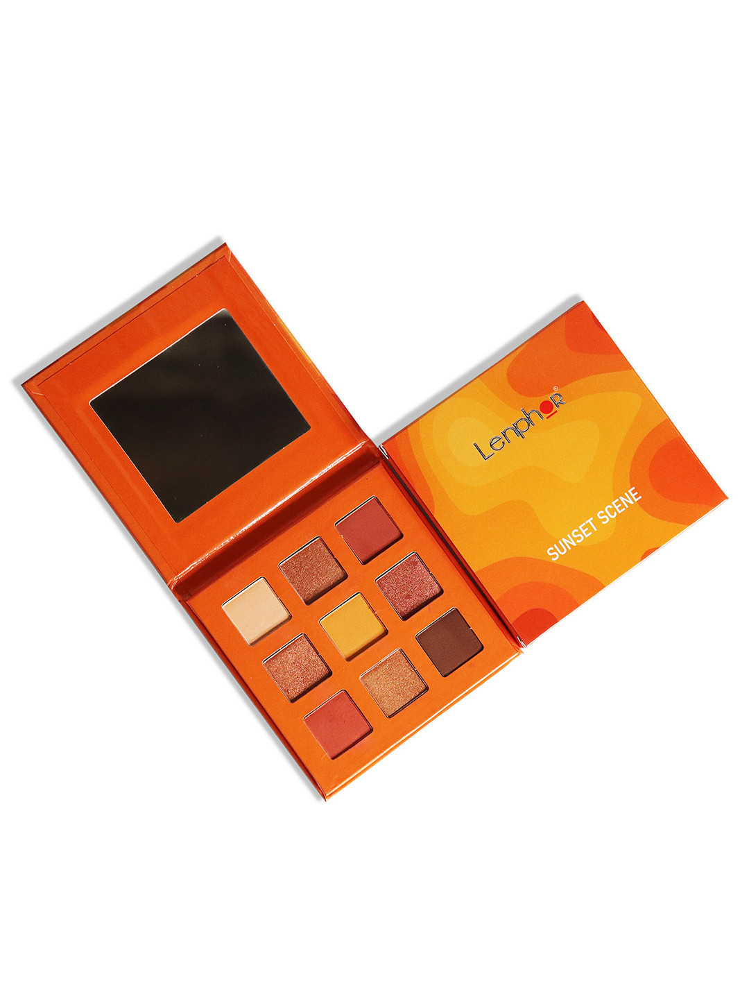 Lenphor 9in1 Highly-Pigmented Eyeshadow Palette - Sunset Scene 10