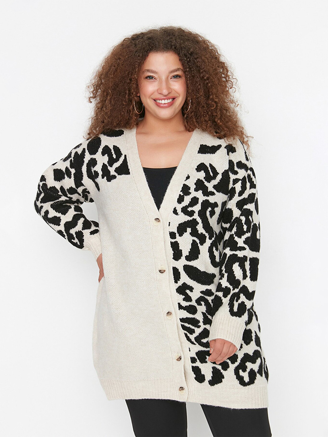 Trendyol Plus Size Women Cardigan