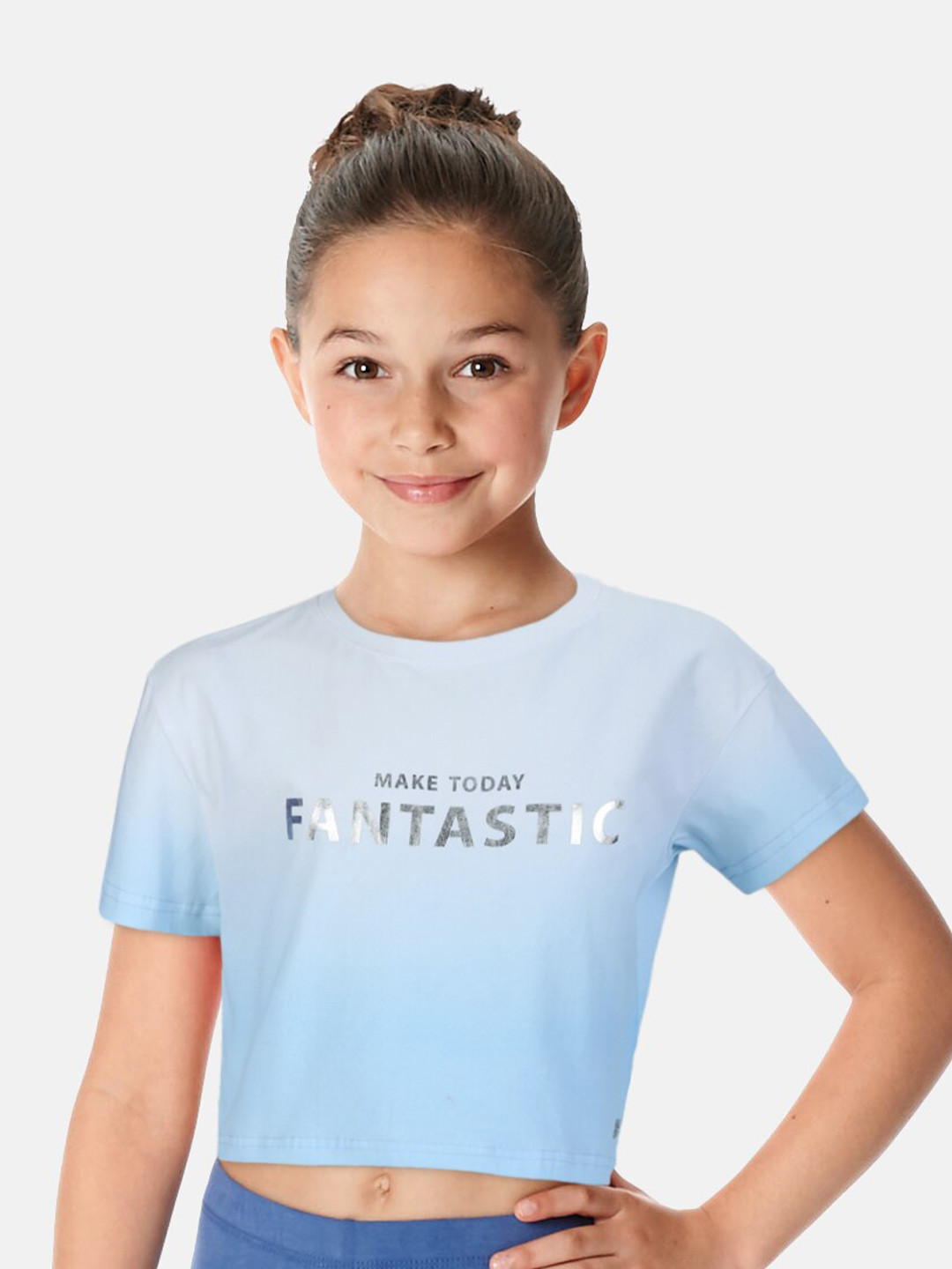 Gini and Jony Girls Tie and Dye Cotton T-shirt