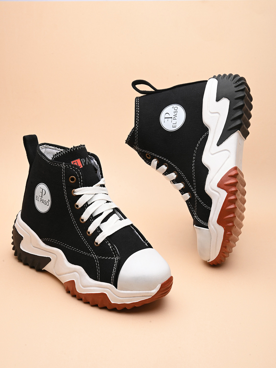 El Paso Women Mid Top Lightweight Sneakers