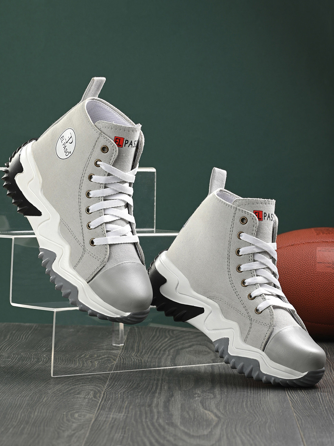 El Paso Women Mid Top Lightweight Sneakers