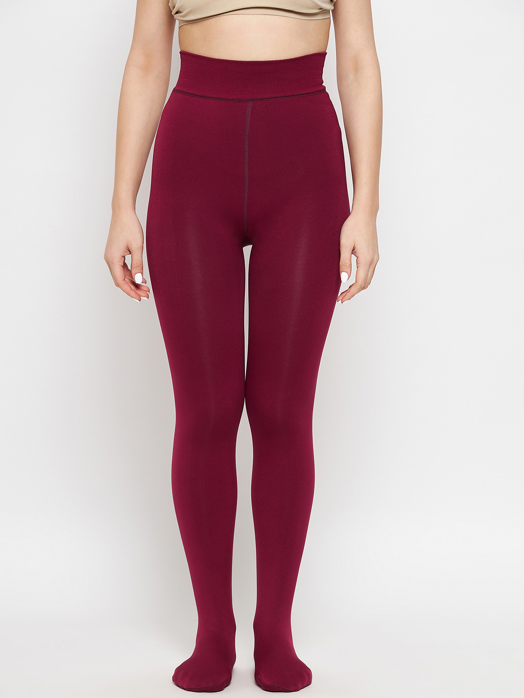 Camey Women High Waisted Slim Fit Stockings