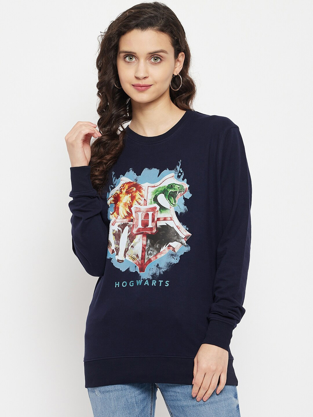 Harry Potter by Wear Your Mind Women Printed Sweatshirt