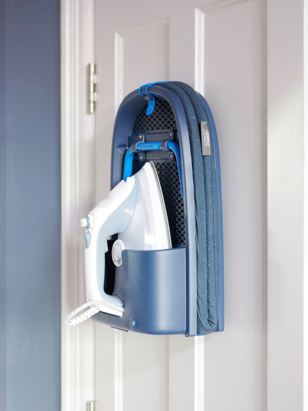 Joseph Joseph Black & Blue Pocket Plus Folding Table-top Ironing Board