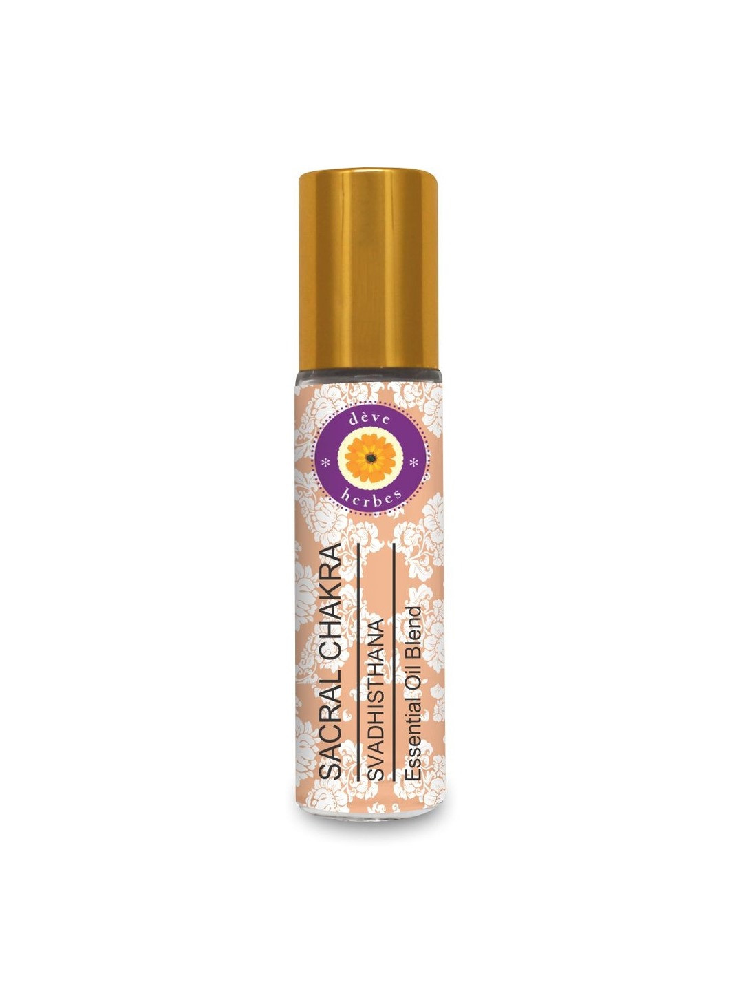 Deve Herbes Sacral Chakra Svadhisthana Wellness Oil Blend 8 ml