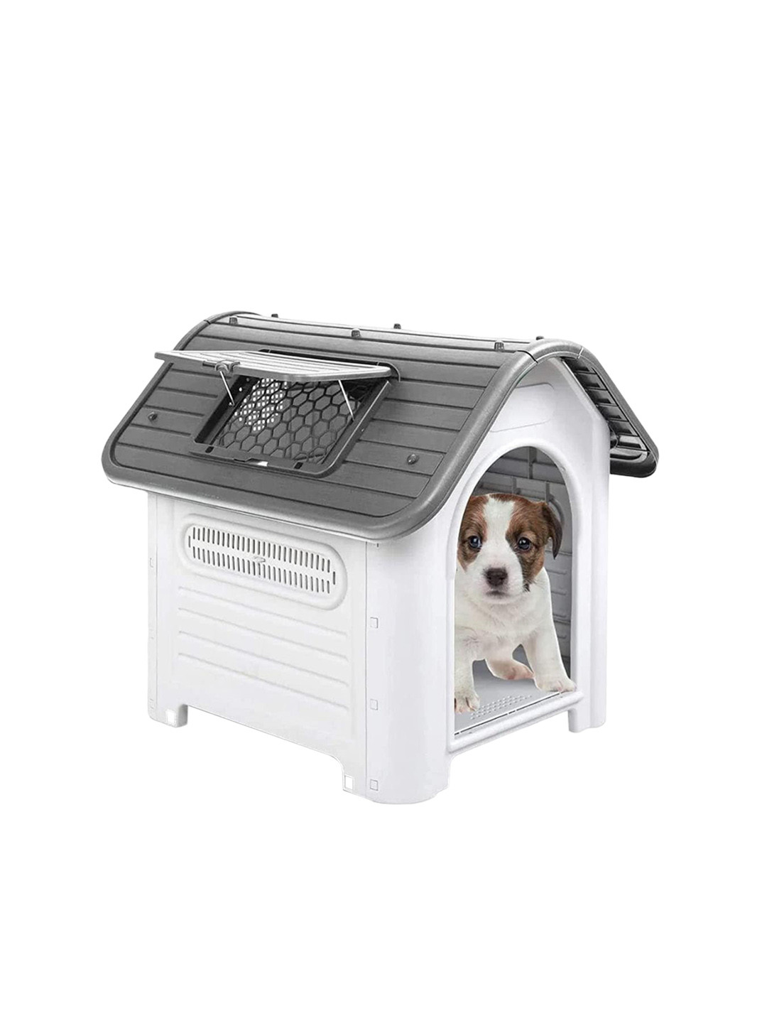 Emily Pets Grey House For Dogs & Cats
