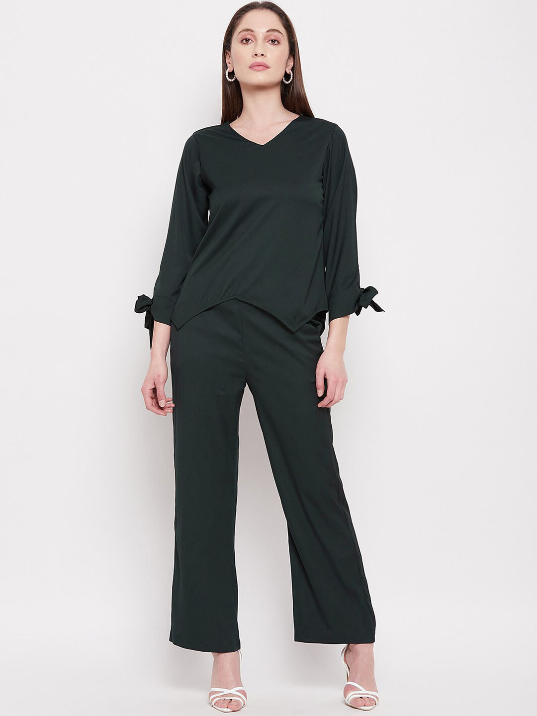 Fashfun Women Top & Straight Trouser Co-Ords