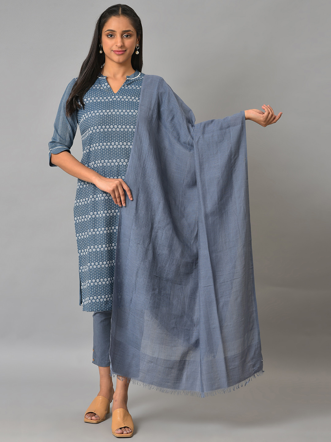 AURELIA Cotton Blend Dupatta