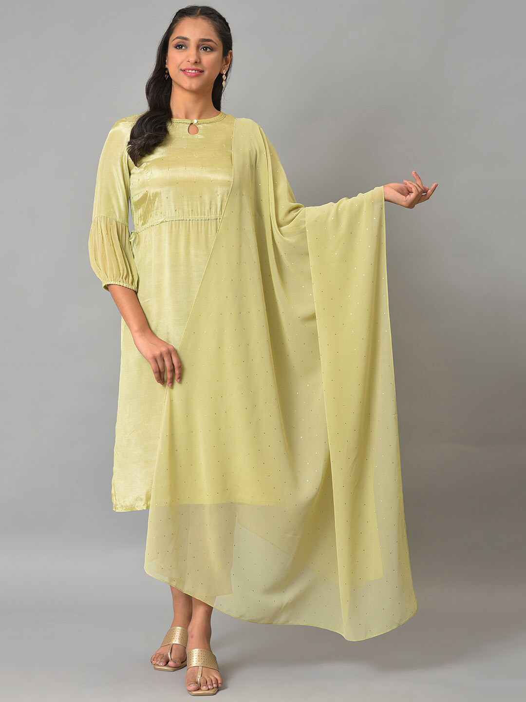 AURELIA Printed Woven Design Dupatta