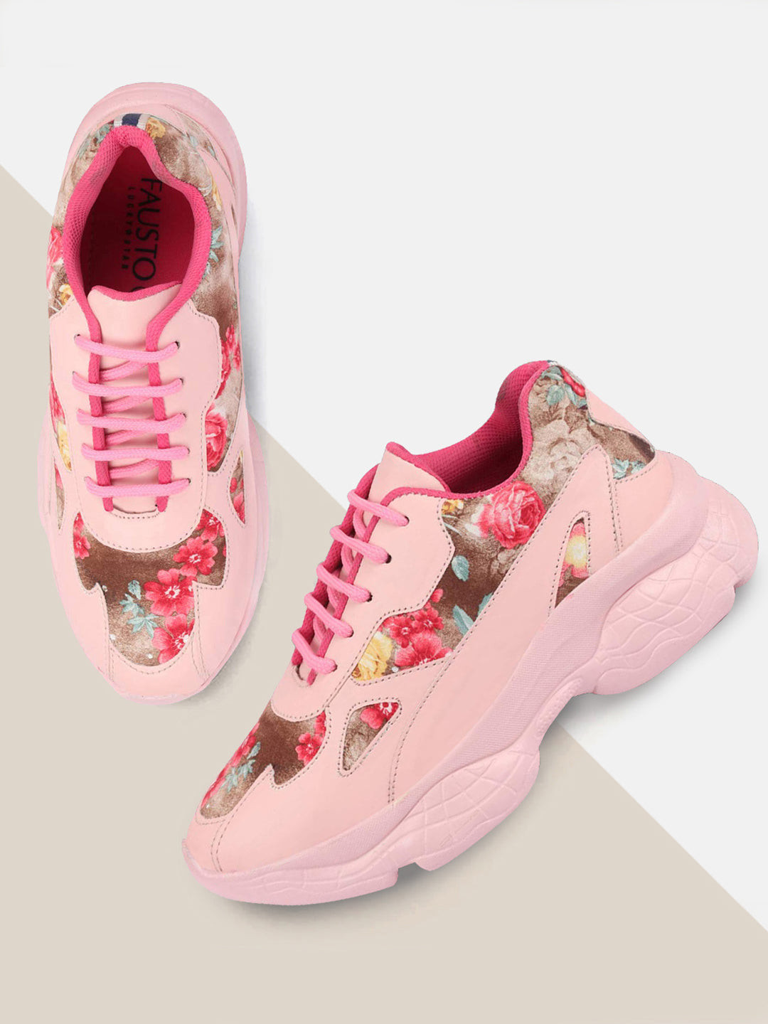 FAUSTO Women Running Non-Marking Memory Foam Shoes