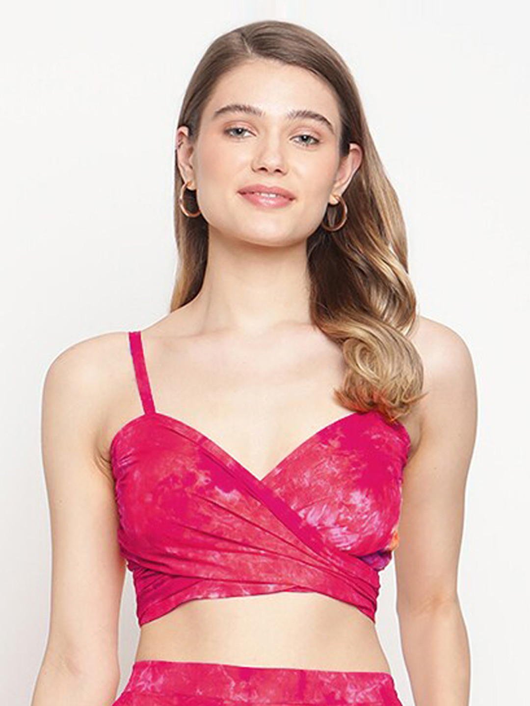 Aoba Women Printed Relaxed-Fit Swim Tops