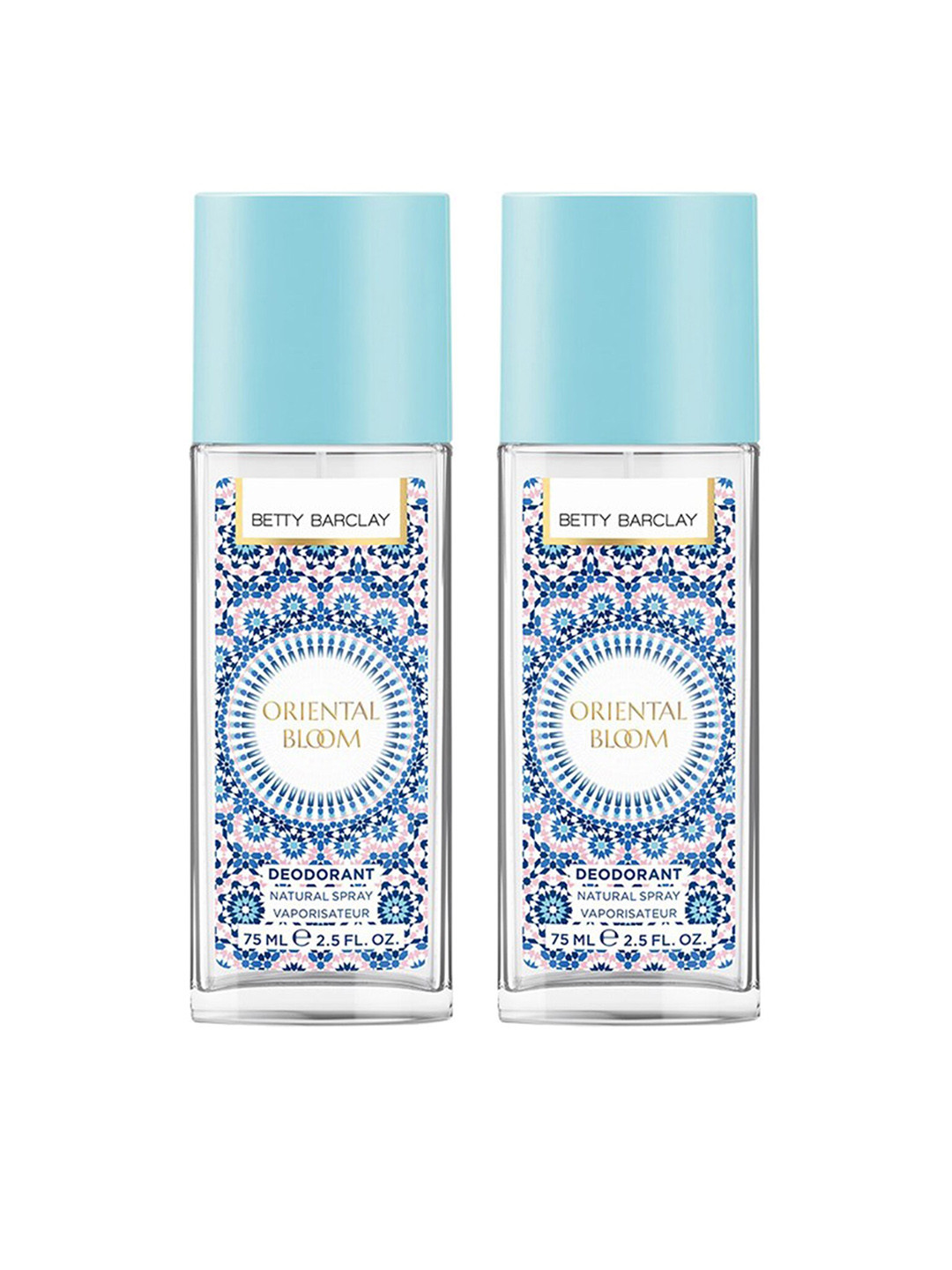 Betty Barclay Women Set of 2 Oriental Bloom Deodorant Spray 75 ml Each
