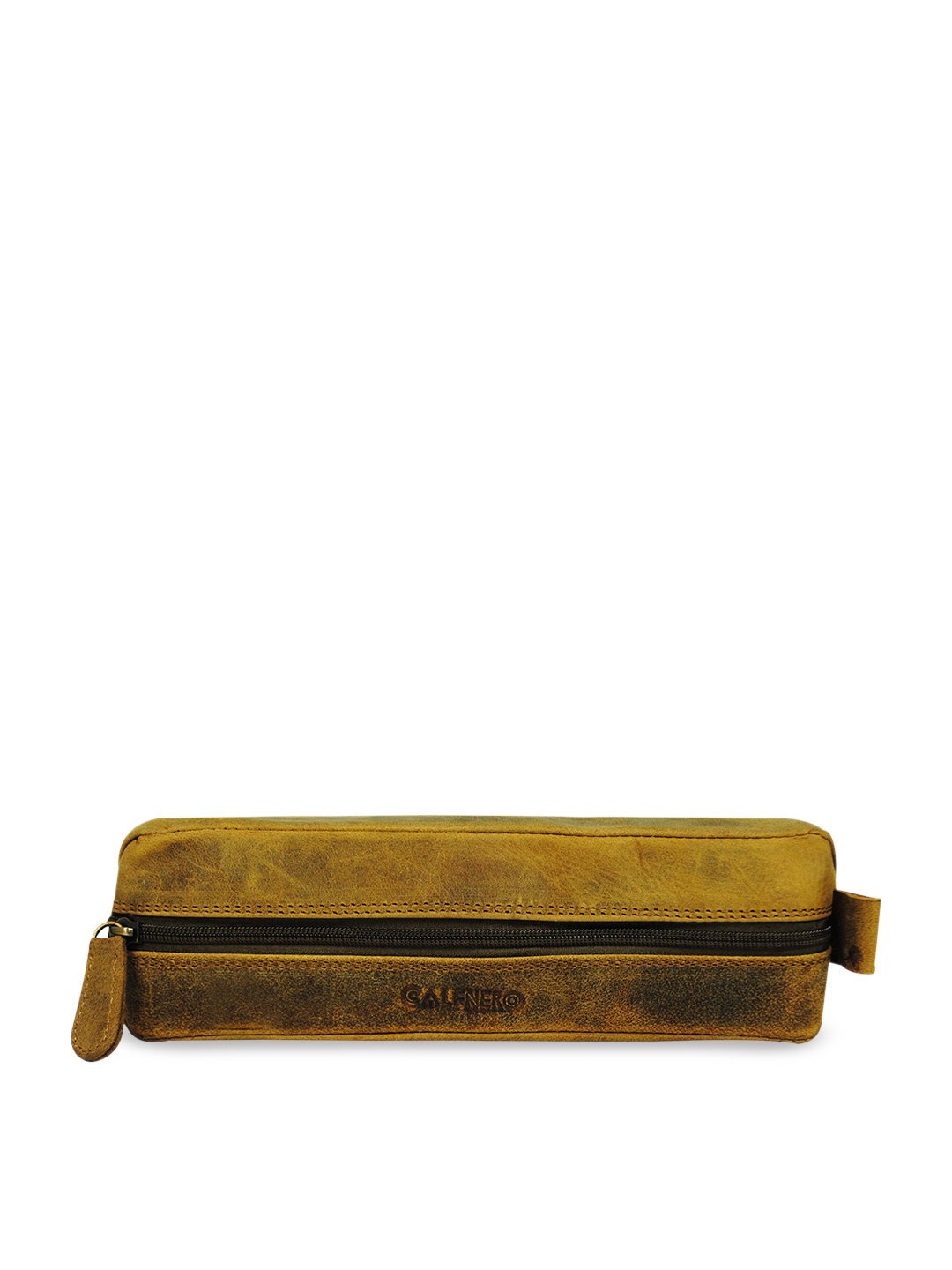 CALFNERO Genuine Leather Pen Case