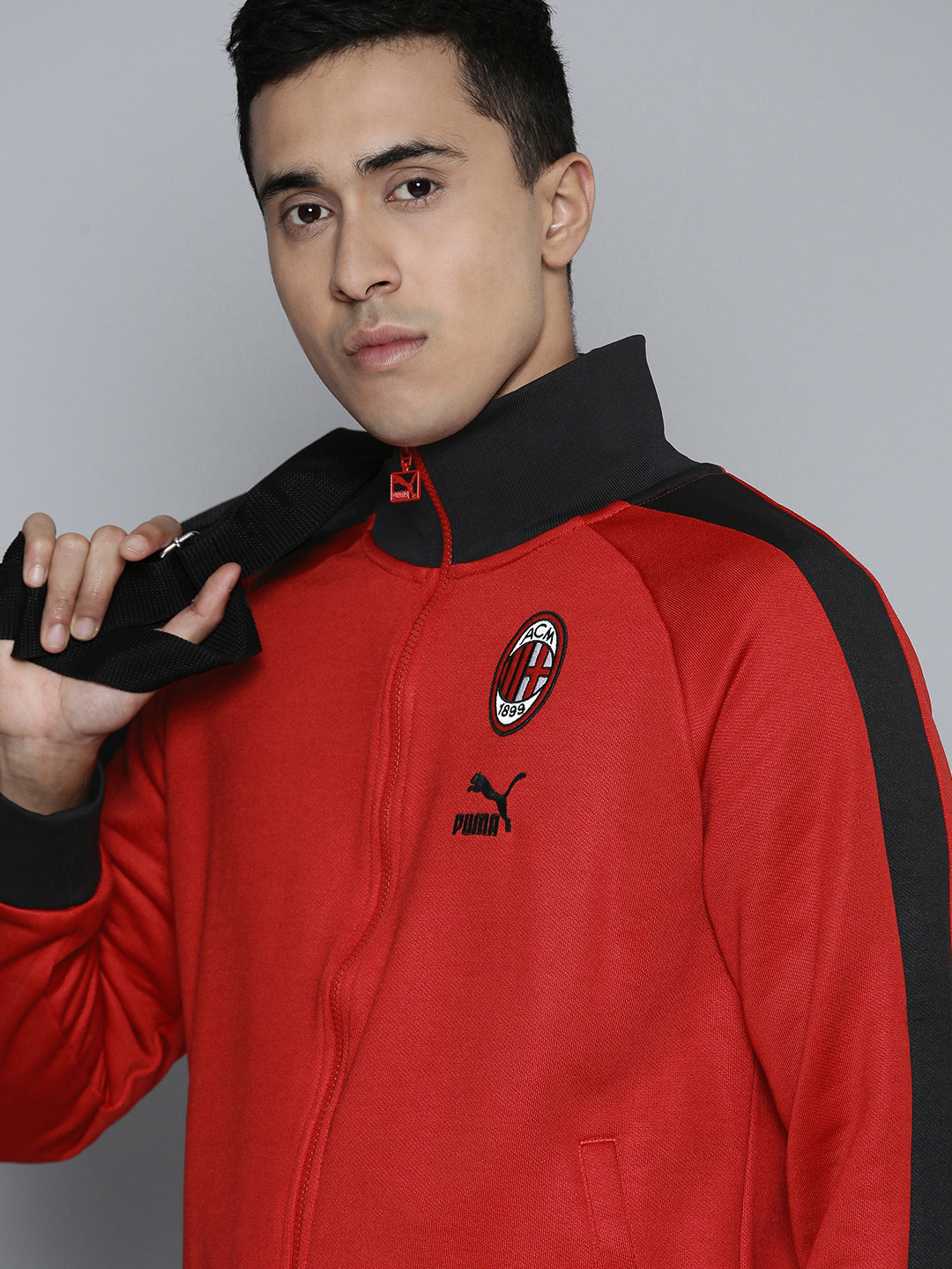Puma A.C Milan Heritage T7 Football Jacket