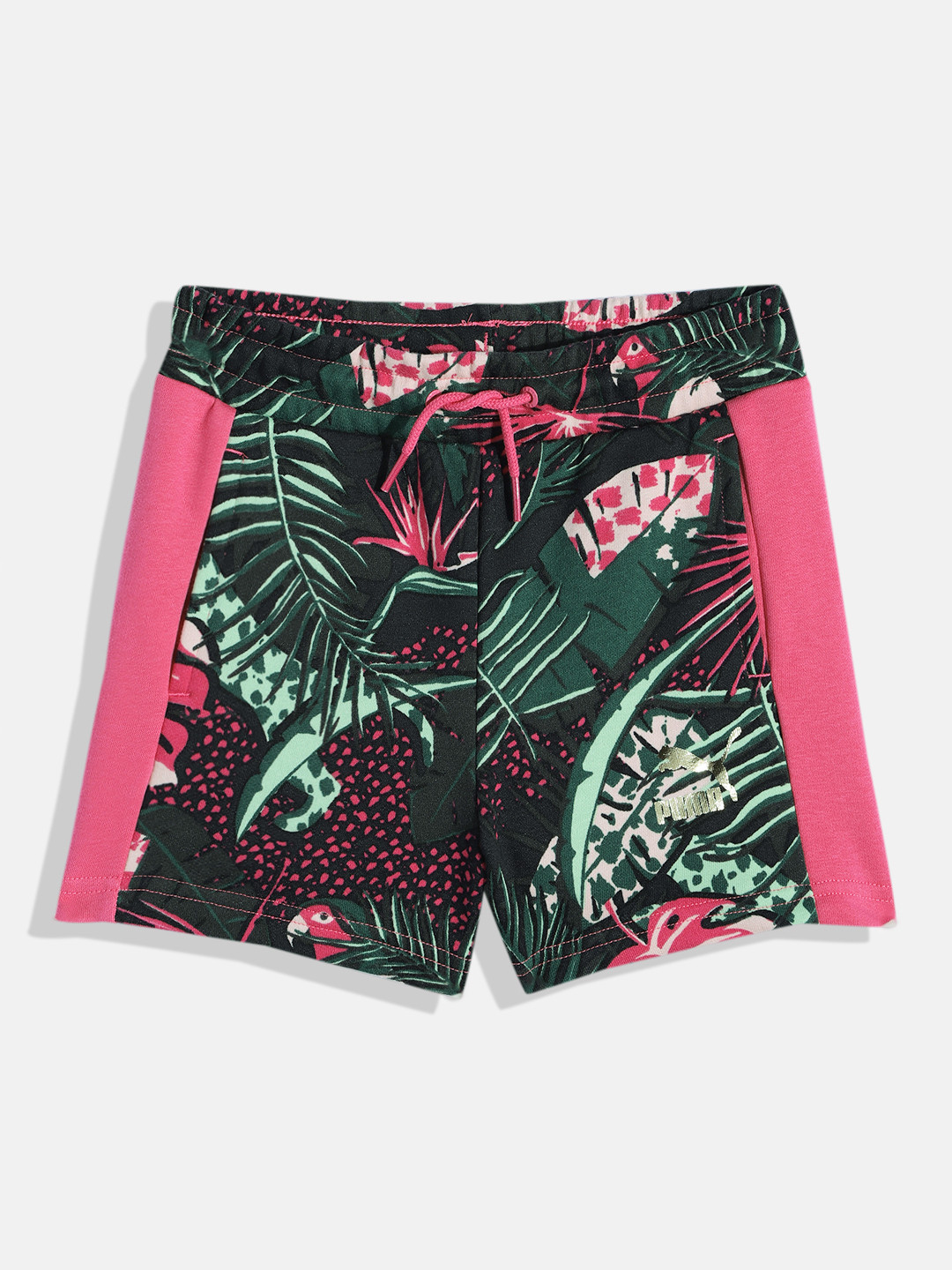 Puma T7 Vacay Queen All Over Print Girls Shorts