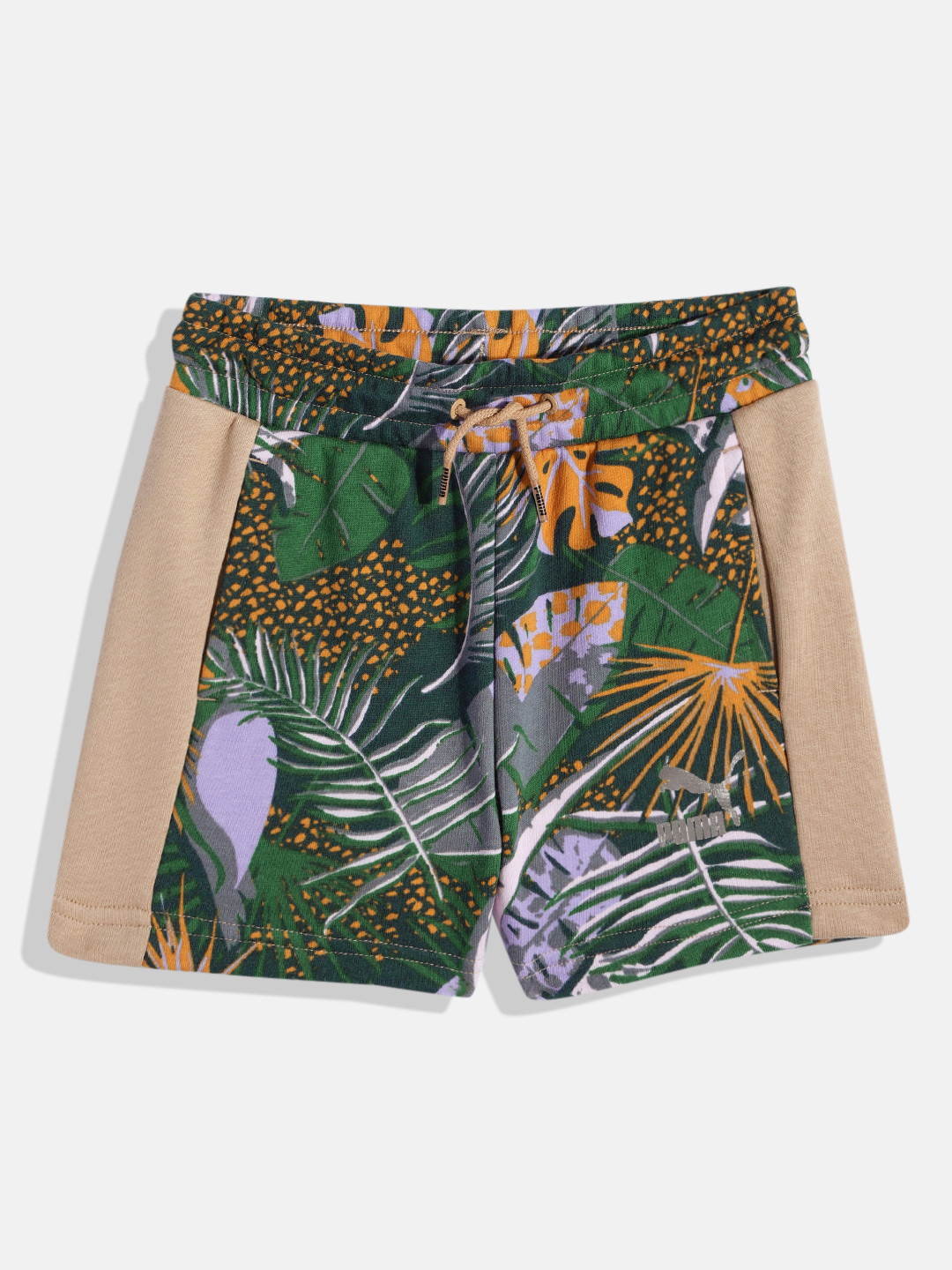 Puma T7 Vacay Queen All Over Print Girls Shorts