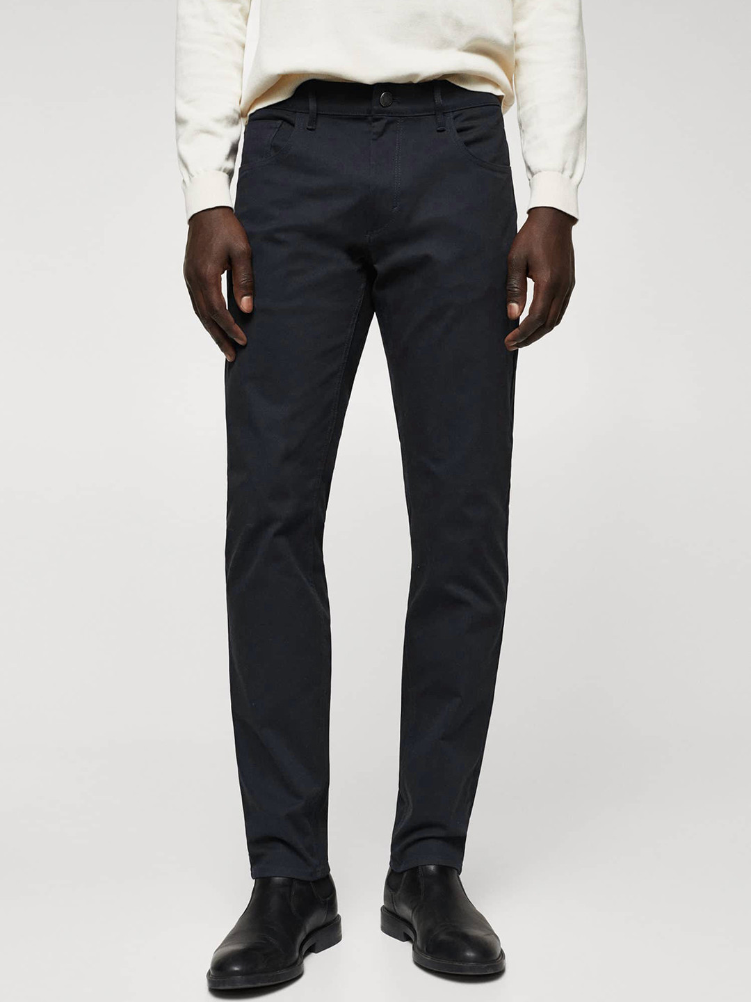 MANGO MAN Slim Fit Sustainable Trousers