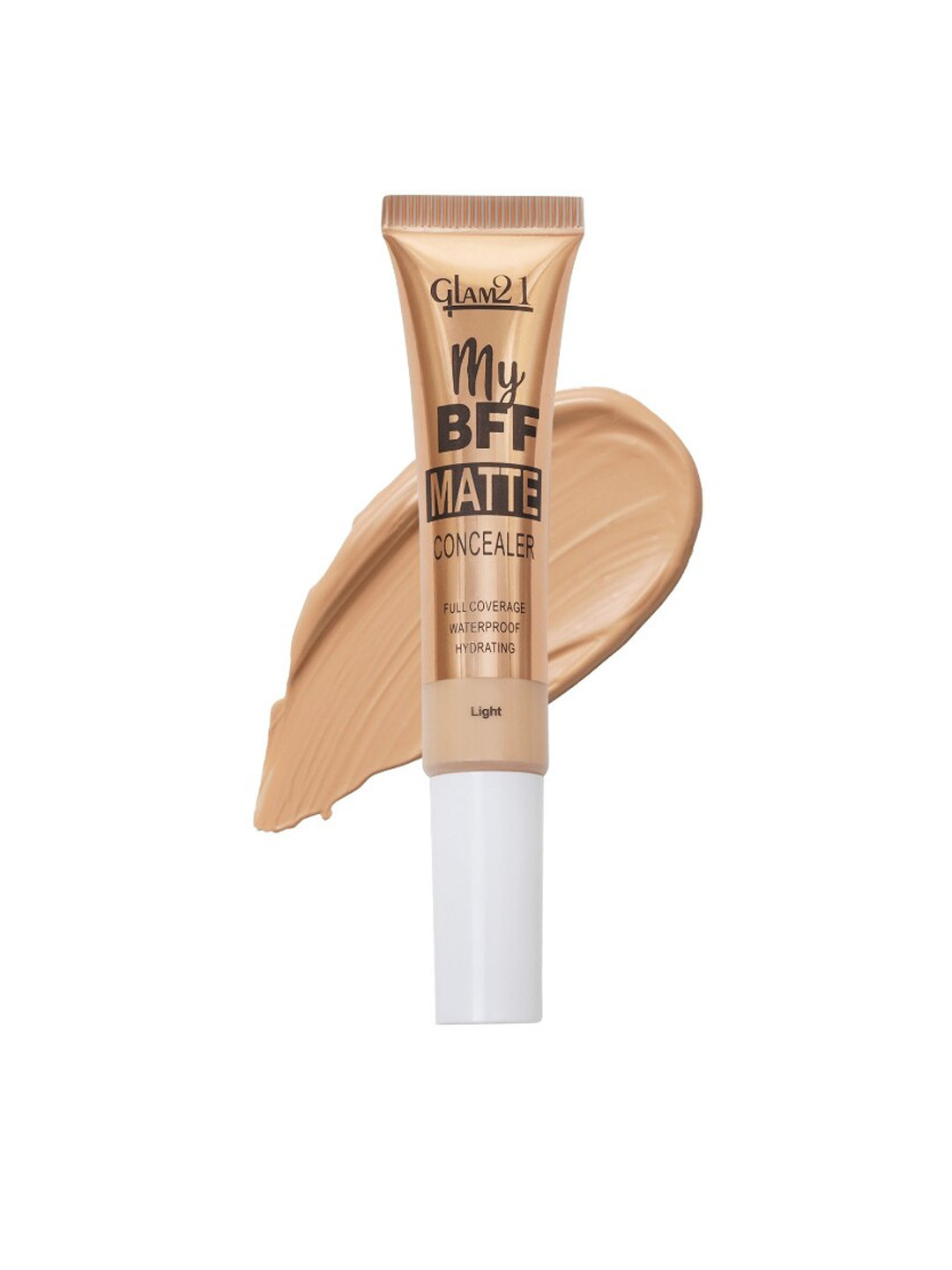 GLAM21 My BFF Full Coverage Waterproof Matte Concealer 8g - Light