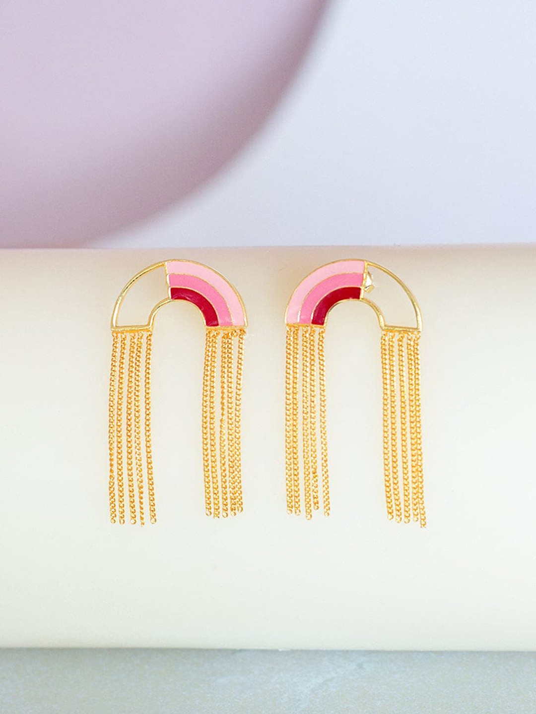 The Wishing Chair Gold-Plated Contemporary Studs Earrings