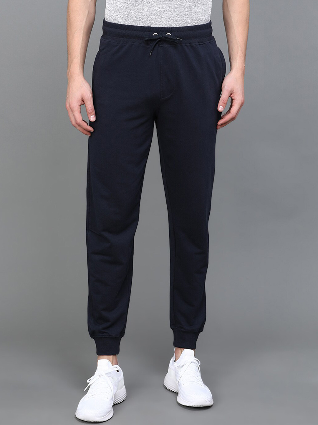 Urban Dog Men Pure Cotton Drawstring Joggers
