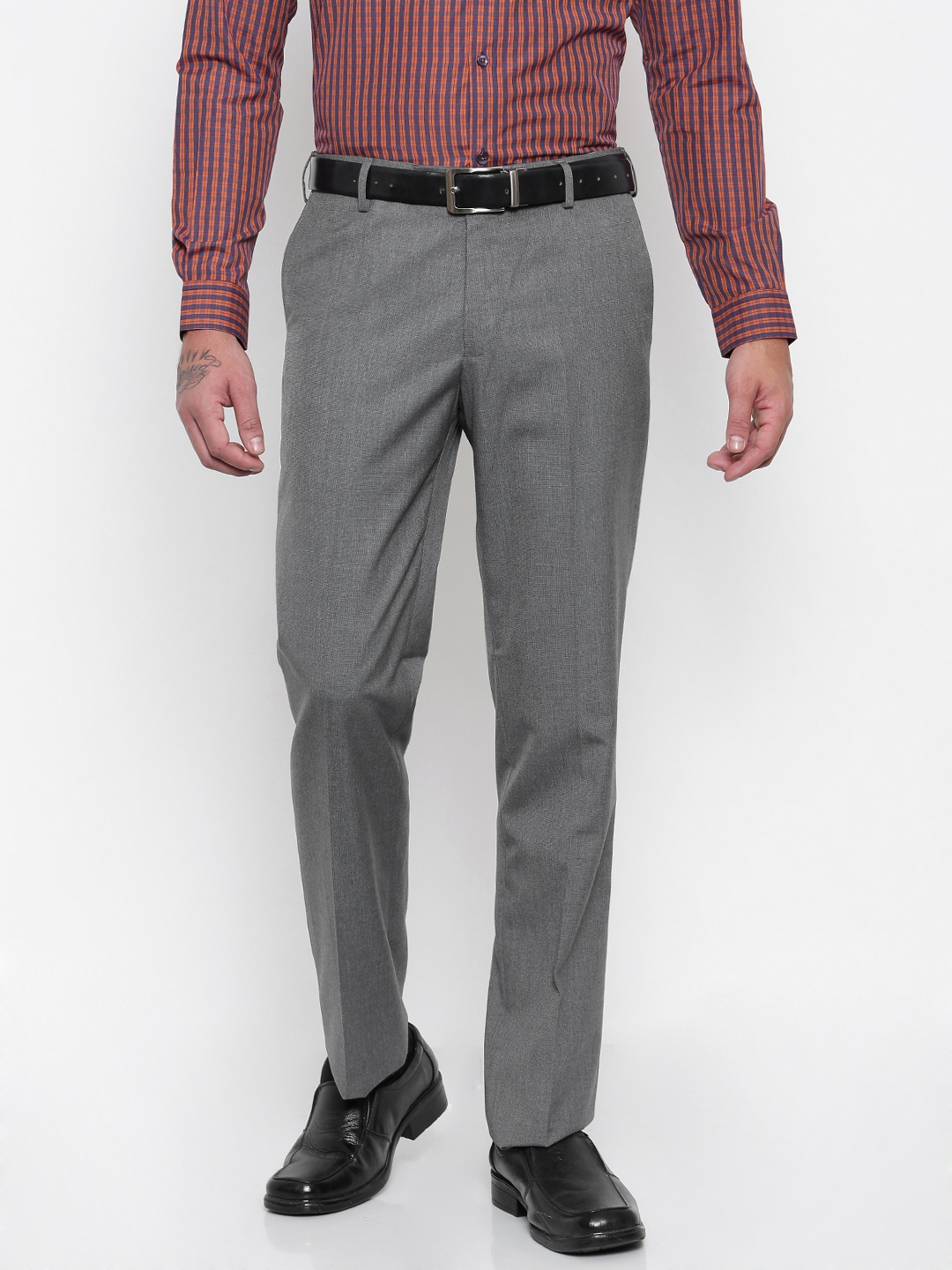 Buy Navy Blue Trousers & Pants for Men by Arrow Newyork Online | Ajio.com-demhanvico.com.vn
