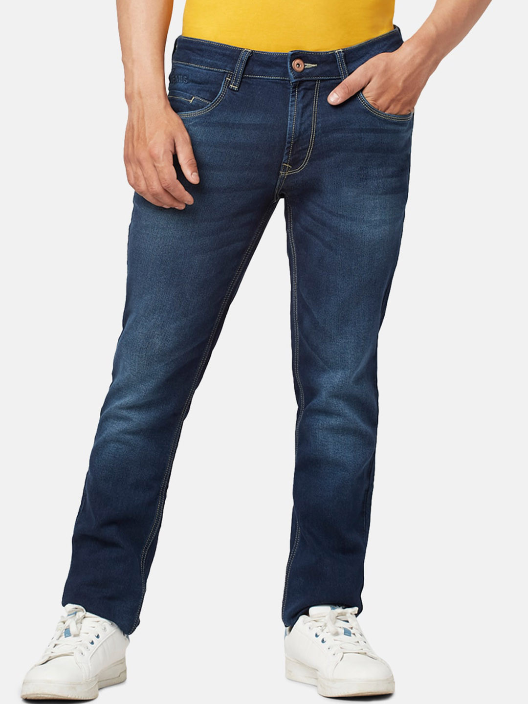 SF JEANS by Pantaloons Men Slim Fit Light Fade Jeans