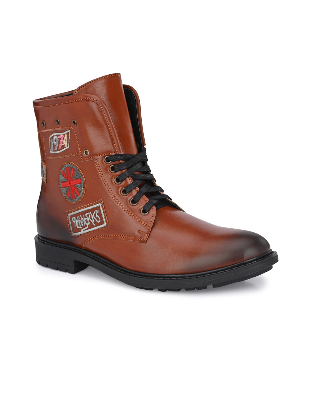 Eego Italy Men Block Heeled Regular Boots