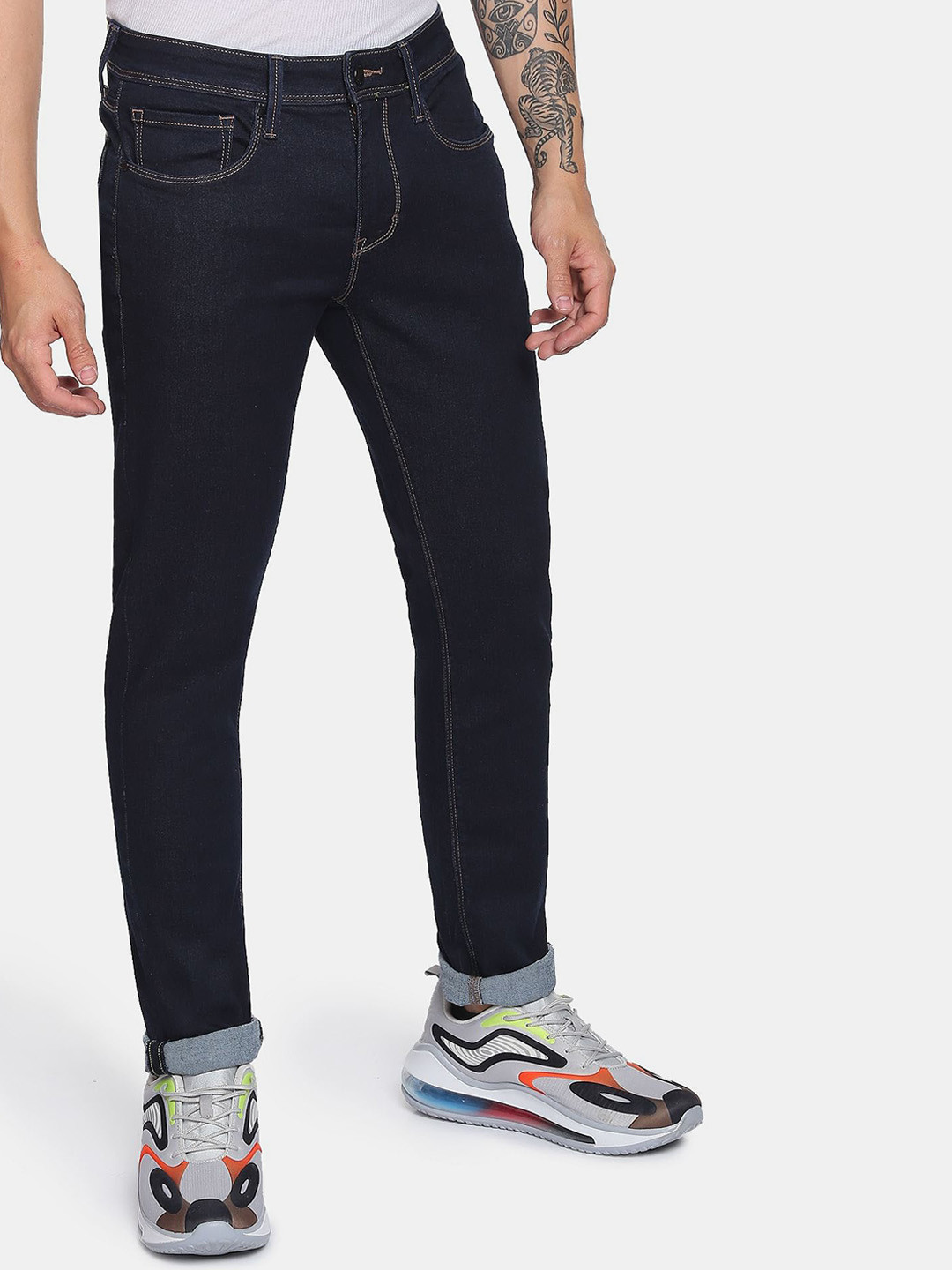 Flying Machine Low Rise Jackson Super Skinny Fit Luxe Jeans